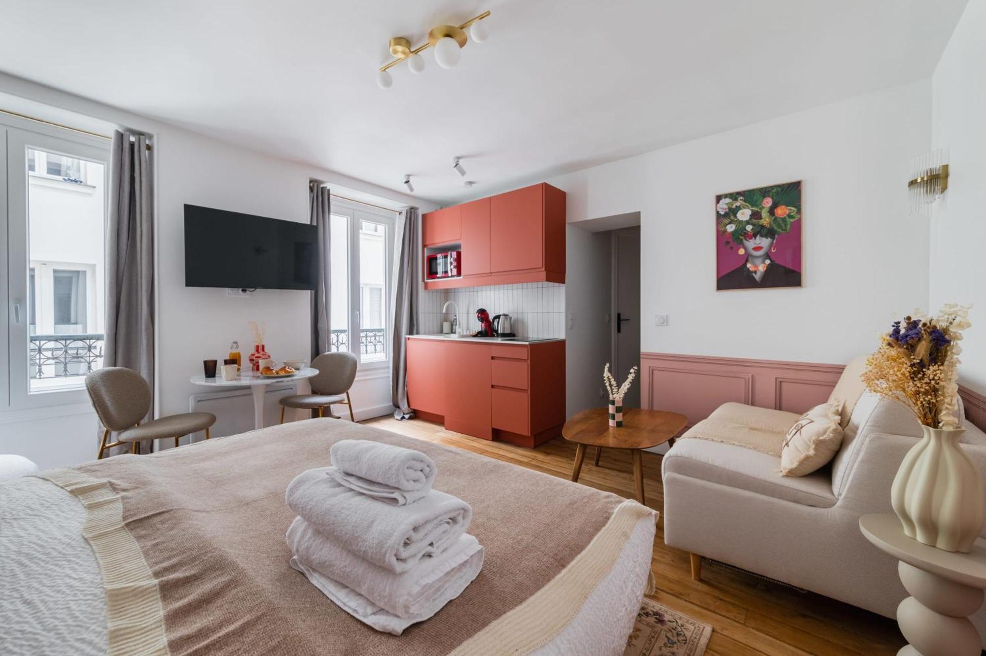 Grand Studio Refait A Neuf Paris 16 - 4P - Flat-Guest 외부 사진